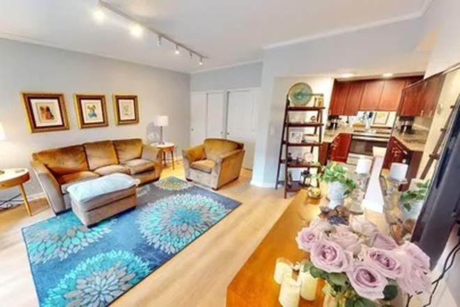 Living Room - Waterfront Fells Point - Belt's Landing with Parking! Condo