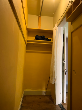 Walk-in Closet - Packard's Corner / West Campus Room Available in Safe Neighborhood House