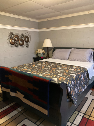 Queen size bed included. - Furnished 1 Bedroom, includes all utilities, off-street parking, in quiet, safe neighborhood.