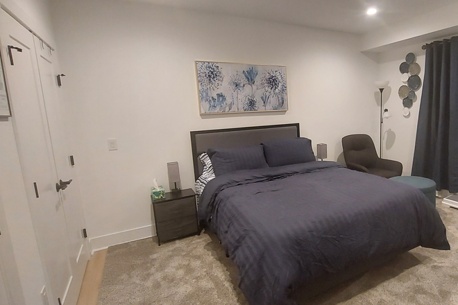 Bedroom Pic 1 - Private 1-BR/1-BA in UPenn Faculty's Modern (2023) Northeast Philly House