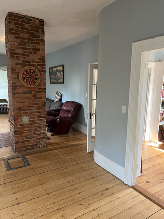 Living Room - Private BR in a 4 BR, 2 BA Victorian House in Harvard Square! Washer and Dryer in Basement!