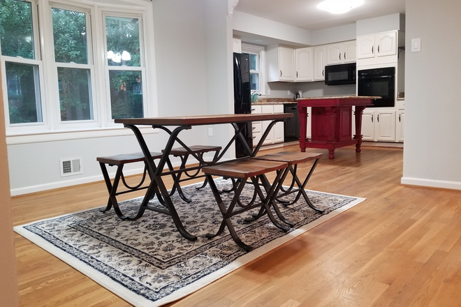 Kitchen and Dining room - Four Bedrooms with Two Bathrooms Available (Walk to UMD College Park, About 1/2 mile, Very cl House