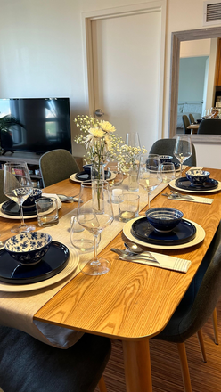 Dining room - 1 Bedroom Available in Beautiful, Top-floor Apartment in One Western Avenue