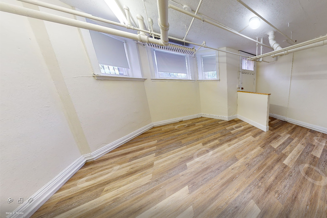 Visit hubrealtyproperties.com - Fenway, large 1 bed on basement level with renovated kitchen and separate entrance