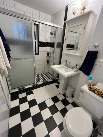 Bathroom - Renovated 2 Bedroom 1 bathrooms  - In Magoun Square Walk to Tufts and Green Line Train - September 1 Apartments