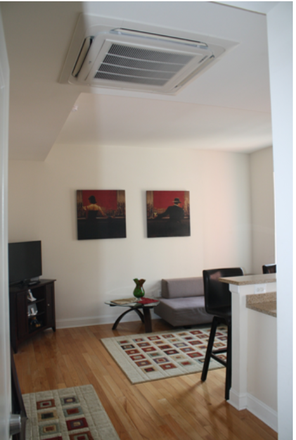 View upon entering Apartment - 1334 Walnut Street Apartments