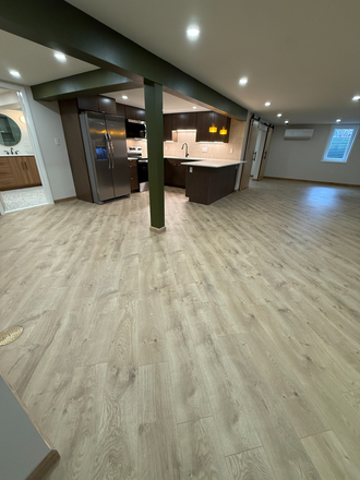 Dining/kitchen - Brand new 1,300sqft apartment, all utilities included!