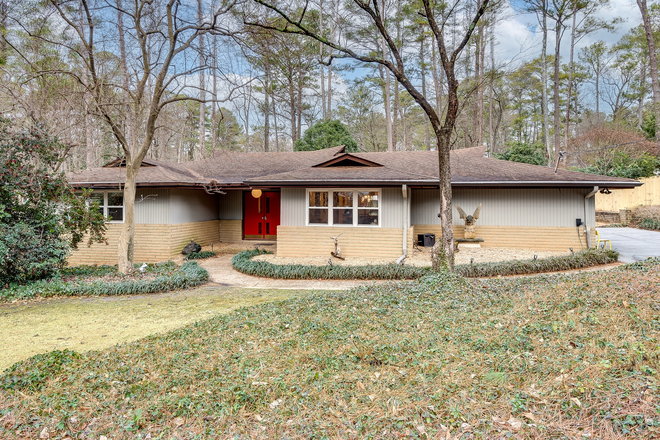 Front of Home - Gorgeous Furnished Mid Century Modern Home with INDOOR pool