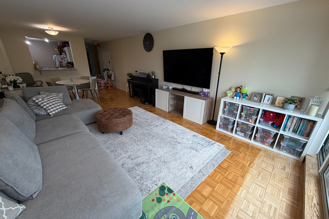 Living Room - Spacious Sunny Skyline & Water views in Cambridge Luxury concierge building Condo