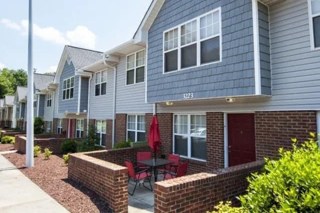 patio - 1bed/1bath in a Townhome University Suites