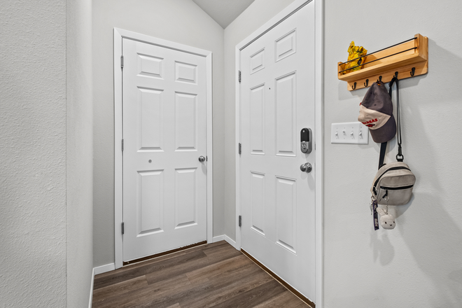 Front door and garage door - Leasing for fall 2026 House