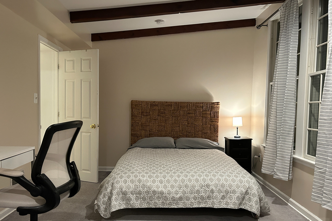 Bedroom - Furnished 1BR Suite-Snowden Lane-Princeton House