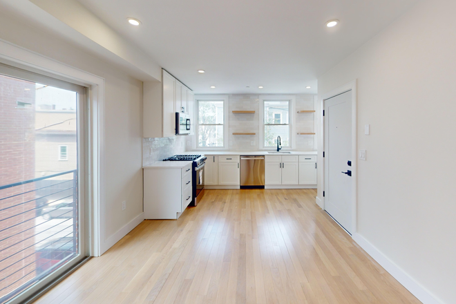 Call NOW for showings! 617-236-8600 - GOVE ST - *1/2 FEE* NEW CONSTRUCTION 2BR IN JEFFRIES POINT FOR *8/15/2026* W/ 2 BATH, IN UNIT LNDRY Condo