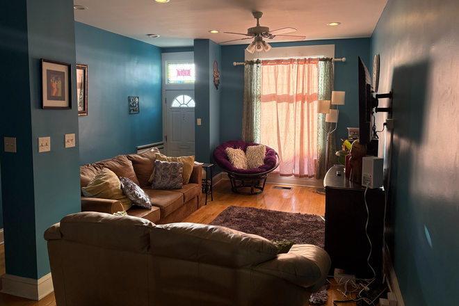 Living room - Five minute walk to Johns Hopkins Bayview- Modern 2 Bedroom House