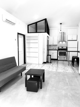 High ceiling though out; Open Concept - Newly Furnished Modern 1 bedroom high ceiling studio near UM Apartments