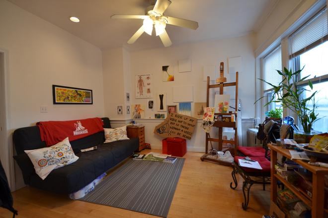 Living room - Large 1 Bed Available 9/1/25! *CONTACT NOAH 603-470-8181* Apartments