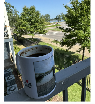 Patio - Harbor Island Apartments