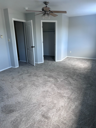 bedrooom with view of walk in closet door - Large, newly remodeled upstairs bedroom for rent with bathroom. House