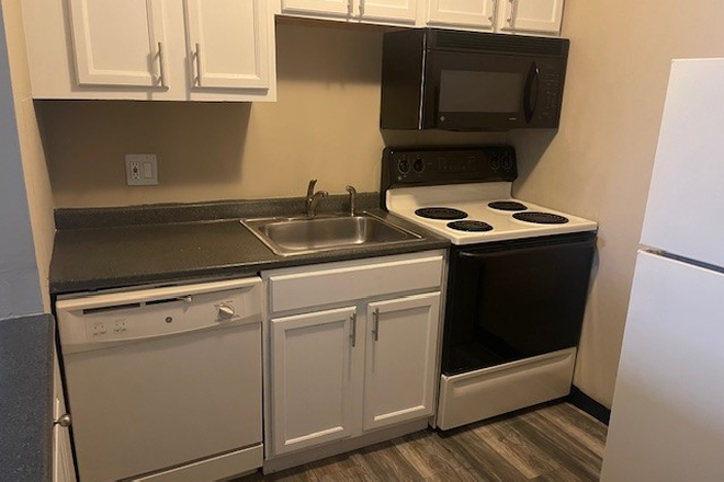 kitchen - No Fee ! harvard yard location. modern building  heated, laundry Apartments