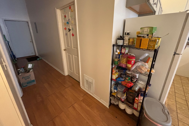 Pantry shelf - Looking for ONE female roomate in spacious 3 bedroom apartment on campus