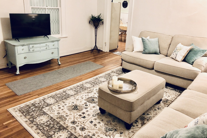 Living Room, - Fully Furnished 2 BR, Wifi Included Duplex