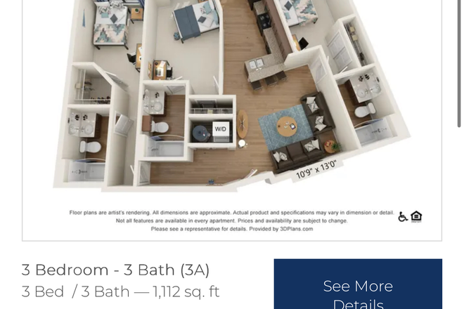 Floor plan - The Varsity