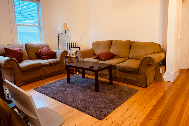 living room - 17 Sachem Street #3  |  Large 4 Bedroom in Mission Hill! Stainless steel appliance and Laundry Condo