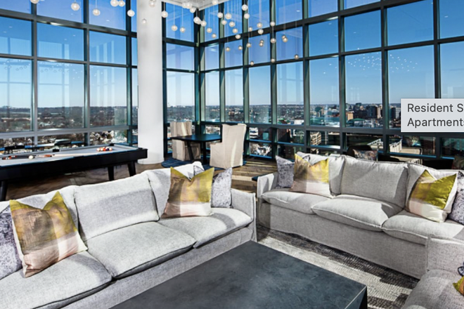 one of the lounges - JSOL Apartments