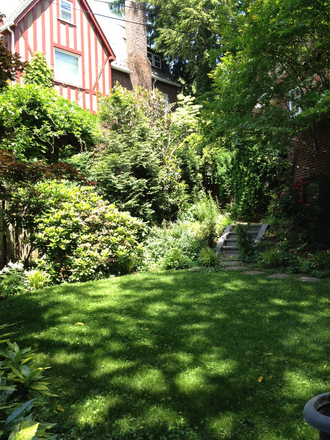Backyard - 4438 Q Street - a short walk to campus Townhome