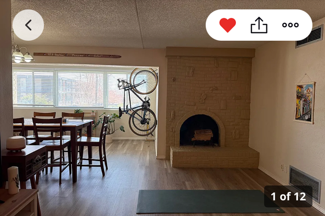 Part of a living room - Spanish Towers Condo