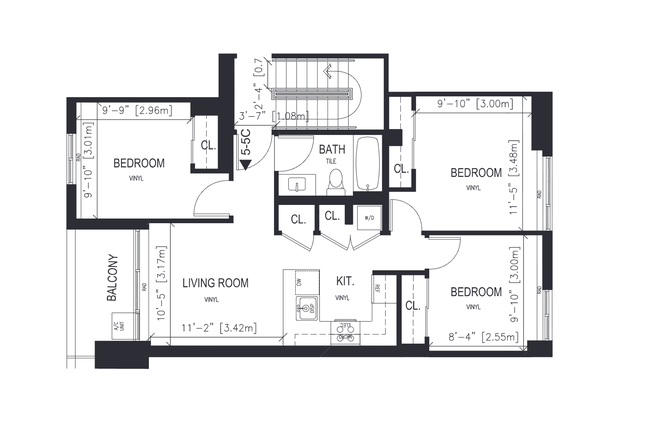 our room's floorplan - this is it when it comes to what we know about the room! - Soldiers Field Park Shared Apartment