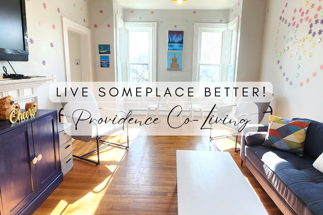 Living Room - Private Room, Off-Street Parking, 1 Mile to Brown, Outdoor Space, All Utilities Included