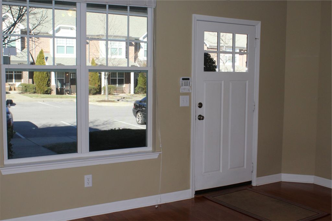 View out front windows - 2 BR 2.5 BA Townhouse with gym/pool near 8th Ave/12 South