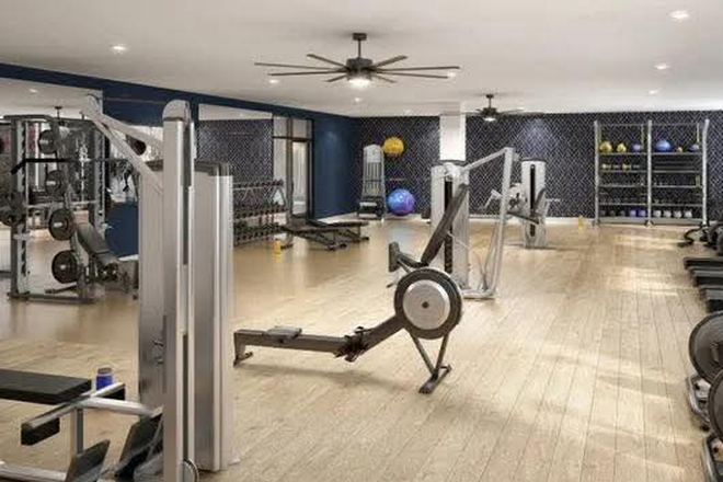 workout room - The Hive Apartments