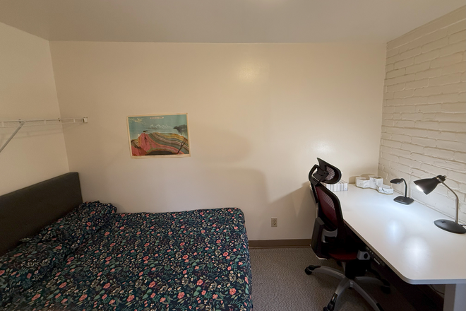 The bedroom - Furnished Downtown Bedroom beginning January Apartments