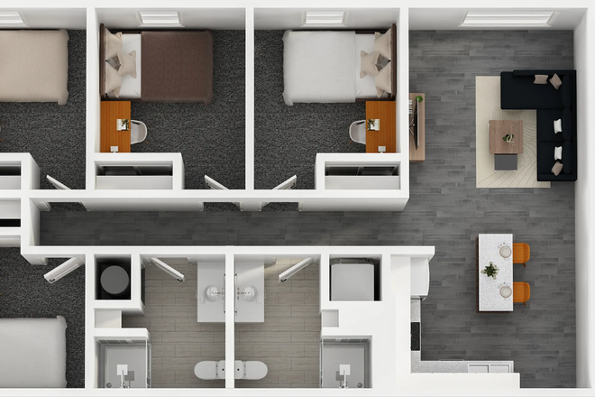 Floor Plan - The Soto, Fall Only