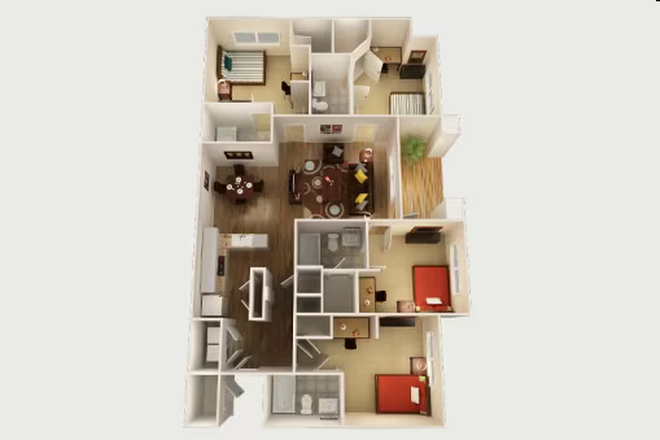 4x4 Garden - The Woodlands