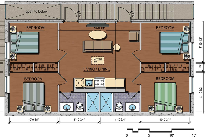 floor plan - Available 9/1/2024! New listing 4 Bedroom 2 Bath Apartment on East Springfield