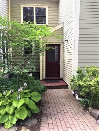 Front door to your apartment - 3-BR Townhouse Apartment on Quiet Tree-Lined Street, Red Line