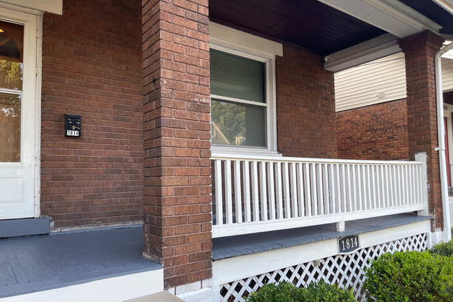 Front porch - Xavier Updated Rental - 4 Bedroom, 2 Bath - Three Blocks from Campus - Available July, 2027 House