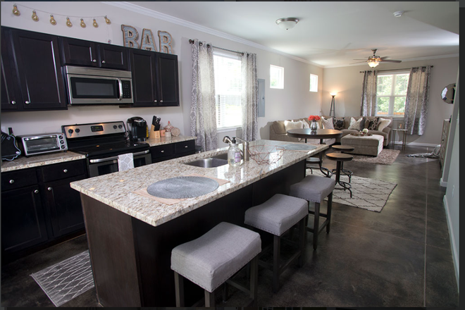 Kitchen - The Landing at Western Apartments