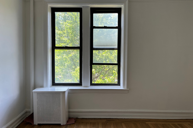 Bedroom, looking west, under construction - Big Sunny Room in 2 Bed Coop Apartments