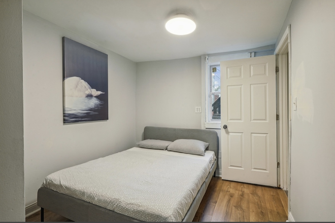 Bedroom - Furnished 4bedroom, 1 bath, basement apt in Pilsen