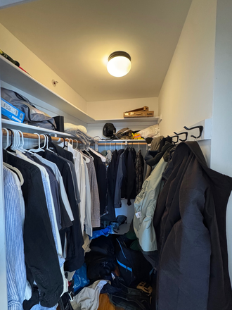 Walk-in closet - *PRIVATE BATHROOM* Massive Modern Room w/ Natural Light Triplex