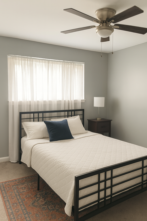 Bedroom - Free Heat and Water!!! Garage spaces available!! Apartments