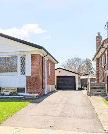 Exterior and parking - Large fully furnished 1 bedroom basement with parking available for short term rent