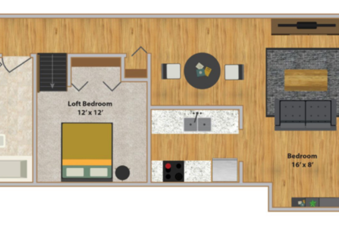 Floor Plan - Lahr Apartments