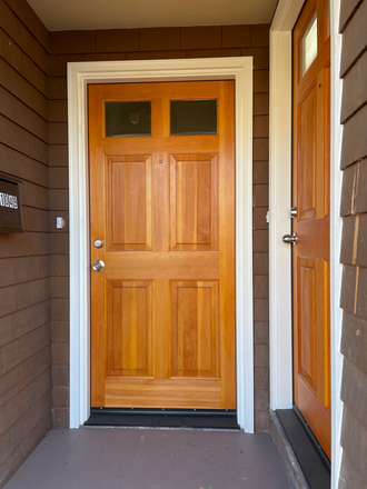 Entry doors - Duplex Renovated Two One Bdrm Units Rental