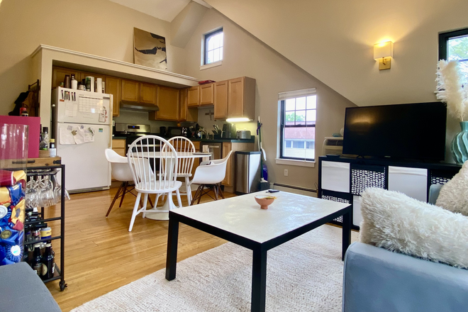 Living Room - Sunny 3 Bed 2 Bath in Cambridgeport!! W/D in unit!