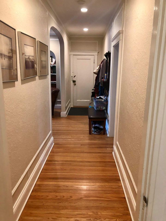 hall - Jan 1st move in: 1 room in 3 bedroom SPACIOUS apartment by Brookline public library